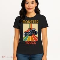 Monster Truck Big Style Truck Women's T-Shirt thumb 4