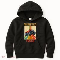 Monster Truck Big Style Truck Kids Hoodie thumb 0