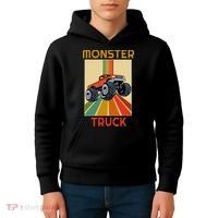 Monster Truck Big Style Truck Kids Hoodie thumb 4