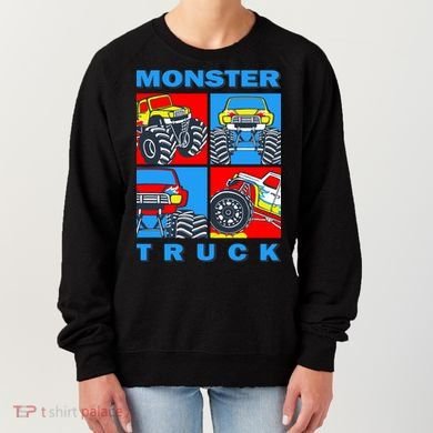 Monster Truck Block Women's Sweatshirt