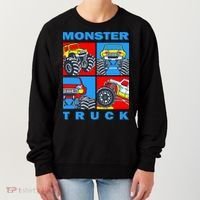 Monster Truck Block Women's Sweatshirt thumb 0