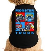 Monster Truck Block Doggie Tank thumb 0