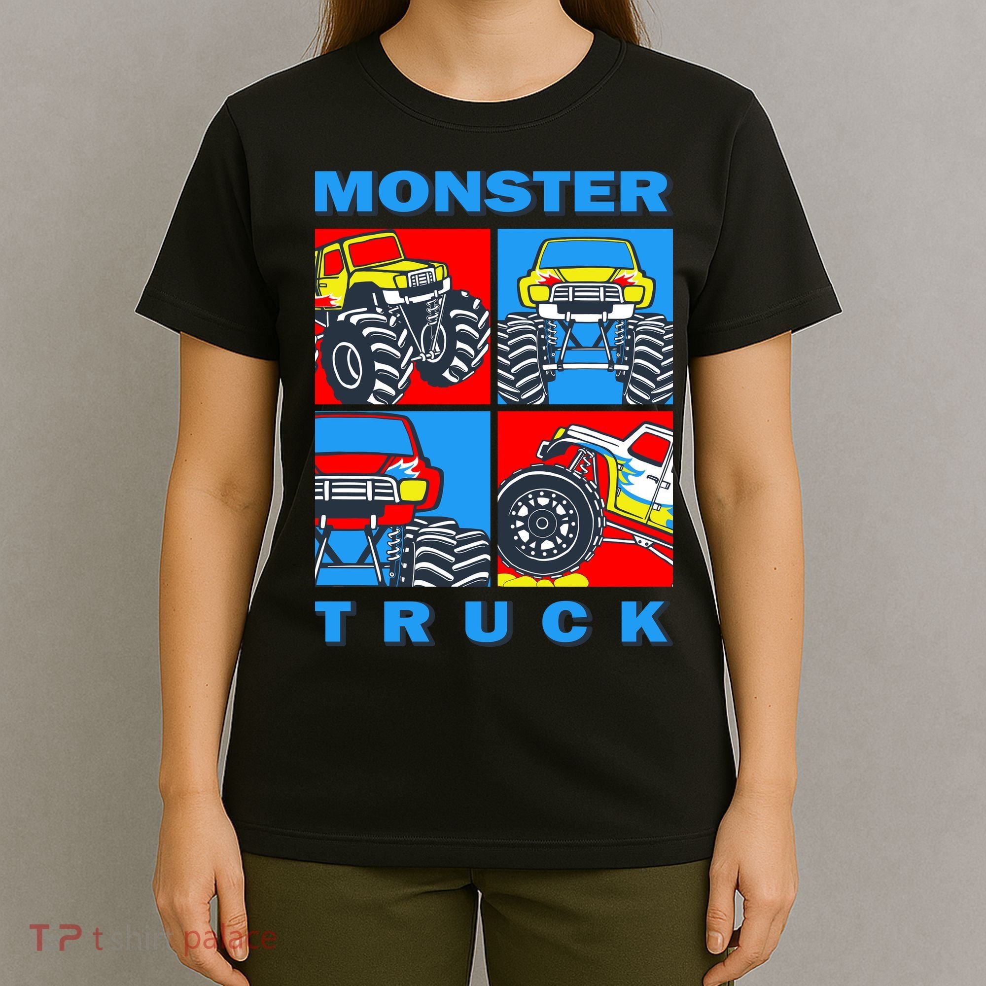 Monster Truck Block T-Shirt