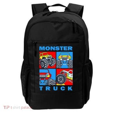 Monster Truck Block Backpack