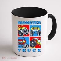 Monster Truck Block Coffee Mug thumb 1