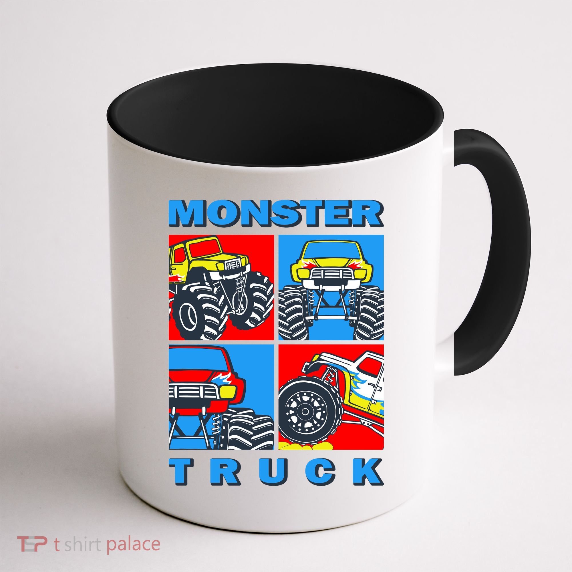 Monster Truck Block Coffee Mug