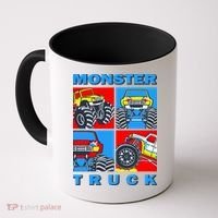 Monster Truck Block Coffee Mug thumb 0