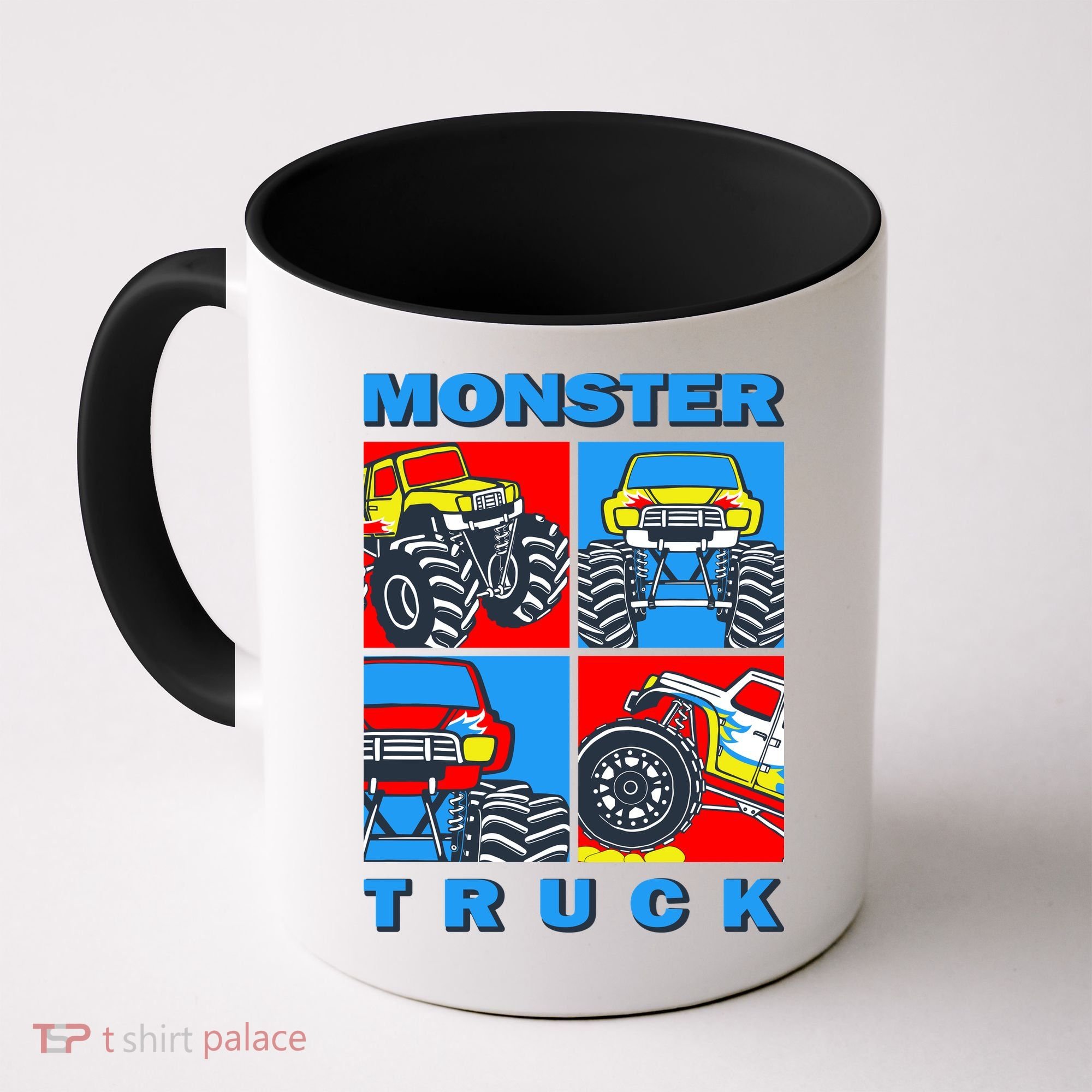 Monster Truck Block Coffee Mug