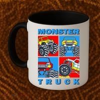 Monster Truck Block Coffee Mug thumb 2