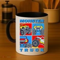 Monster Truck Block Coffee Mug thumb 4