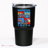 Monster Truck Block Tumbler thumb 0