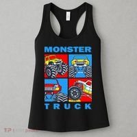 Monster Truck Block Women's Tank Top thumb 3