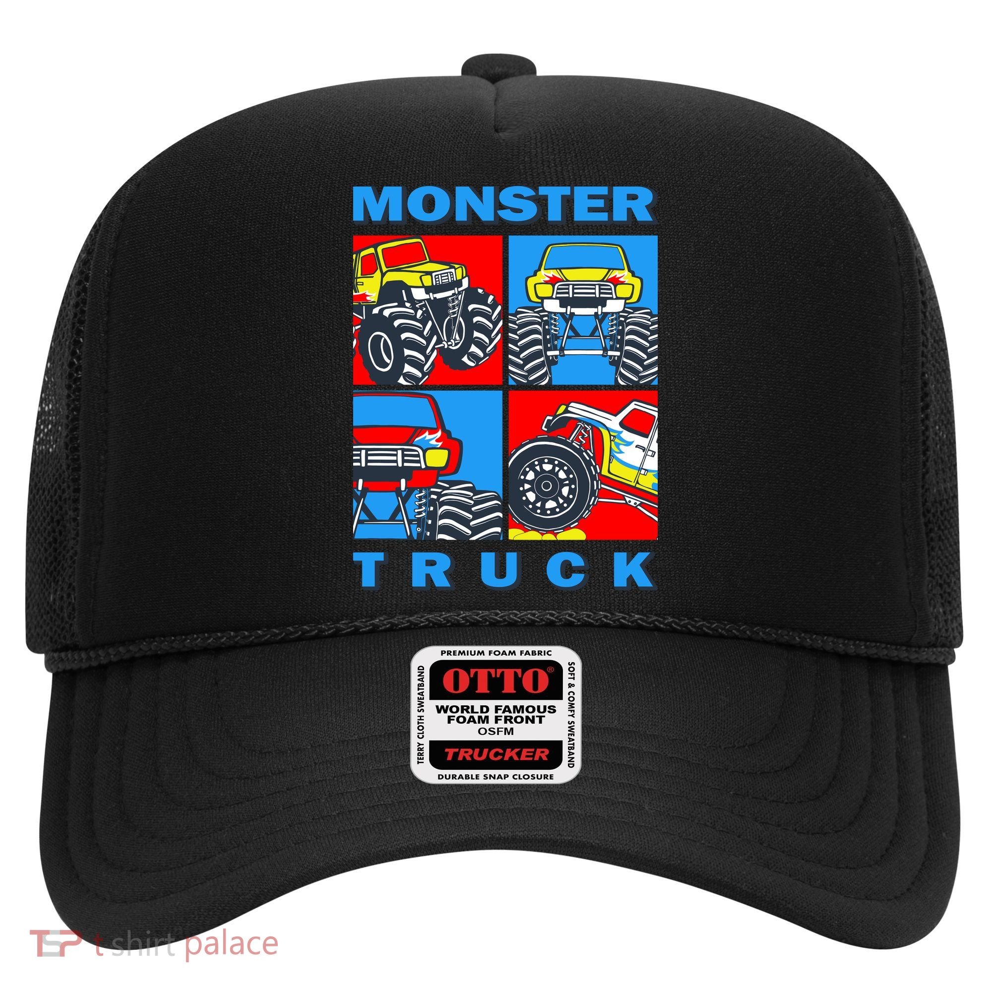 Monster Truck Block Hat