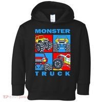 Monster Truck Block Toddler Hoodie thumb 0
