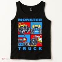 Monster Truck Block Tank Top thumb 2