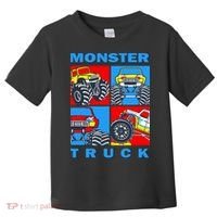 Monster Truck Block Toddler T-Shirt thumb 0