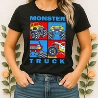 Monster Truck Block Women's T-Shirt thumb 2