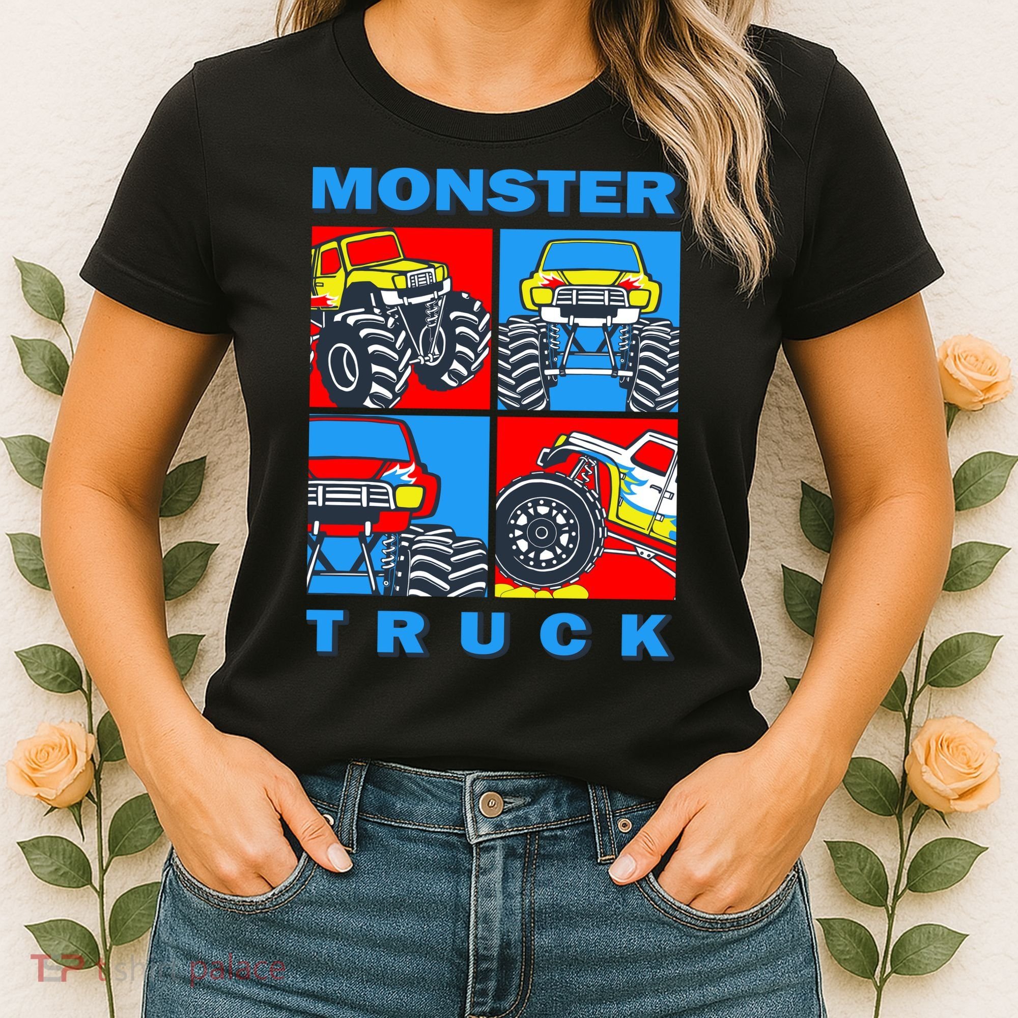 Monster Truck Block Women's T-Shirt