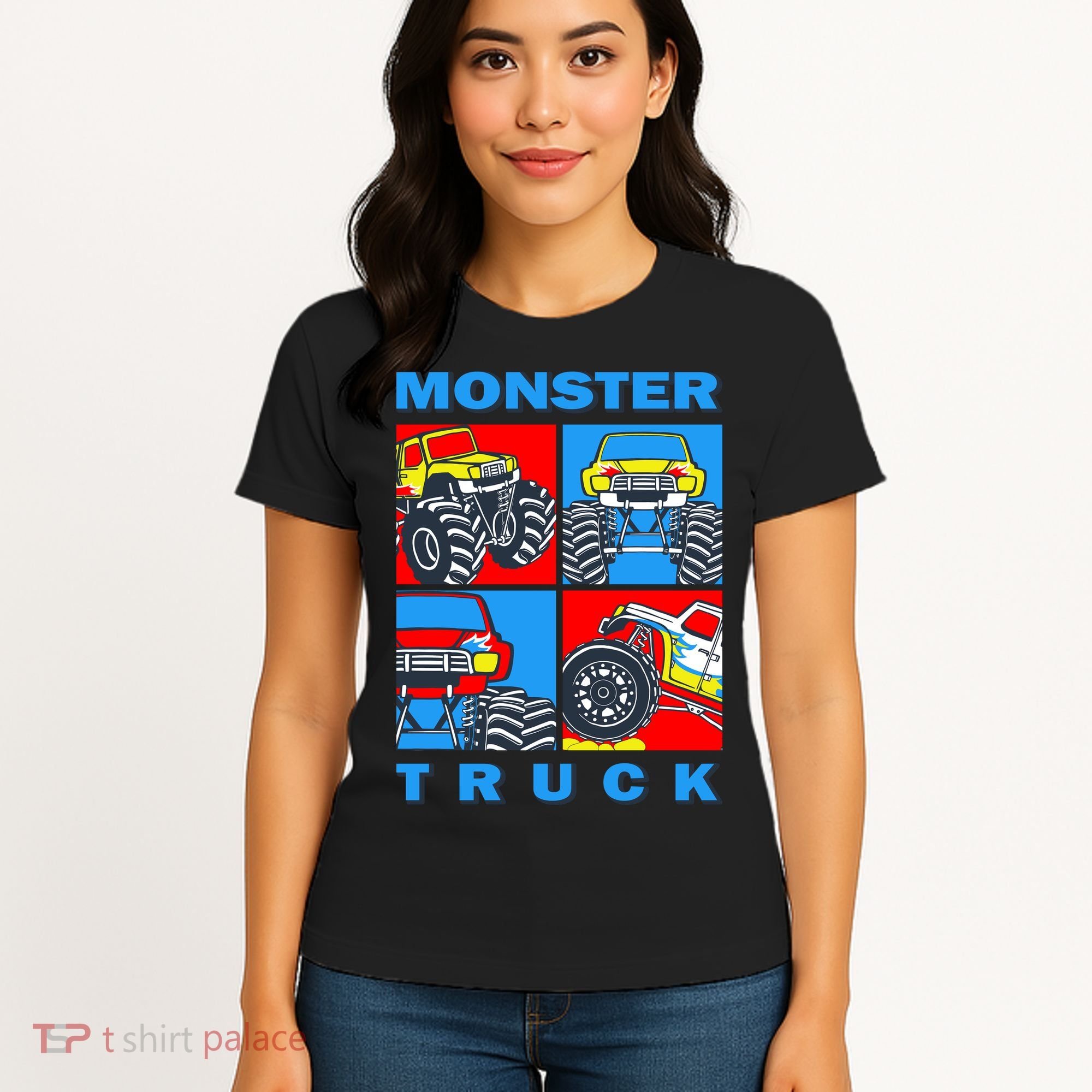 Monster Truck Block Women's T-Shirt