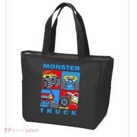 Monster Truck Block Tote Bag thumb 3