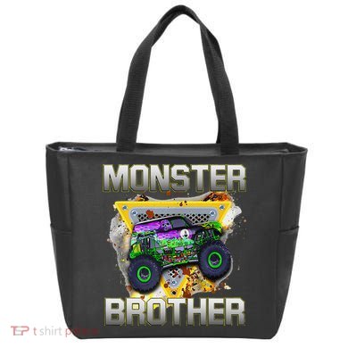 Monster Truck Brother Monster Truck Are My Jam Truck Lovers Tote Bag