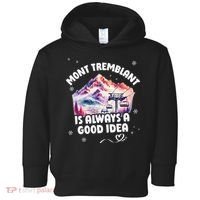 Mont Tremblant Canada Ski Resort Quebec Skiing Souvenir Toddler Hoodie thumb 0