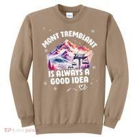 Mont Tremblant Canada Ski Resort Quebec Skiing Souvenir Sweatshirt thumb 0
