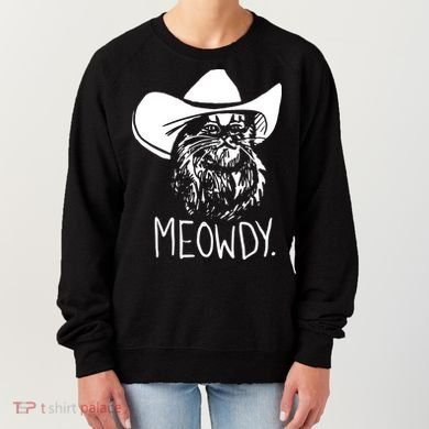 Meowdy Texas Cat Meme Women's Sweatshirt