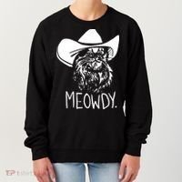Meowdy Texas Cat Meme Women's Sweatshirt thumb 0