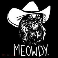Meowdy Texas Cat Meme Ornament thumb 1