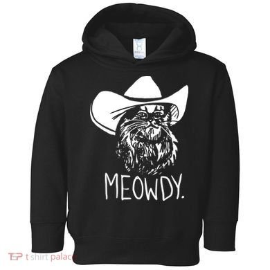 Meowdy Texas Cat Meme Toddler Hoodie