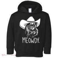 Meowdy Texas Cat Meme Toddler Hoodie thumb 0