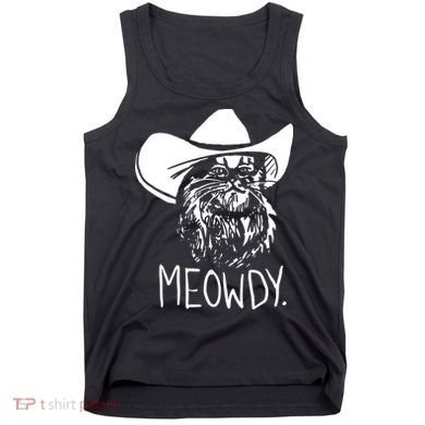 Meowdy Texas Cat Meme Tank Top