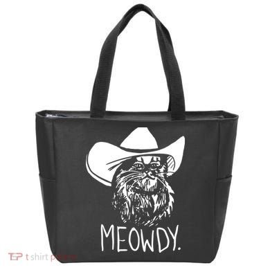Meowdy Texas Cat Meme Tote Bag