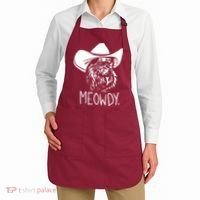 Meowdy Texas Cat Meme Apron thumb 2