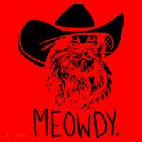 Meowdy Texas Cat Meme Santa Hat thumb 1