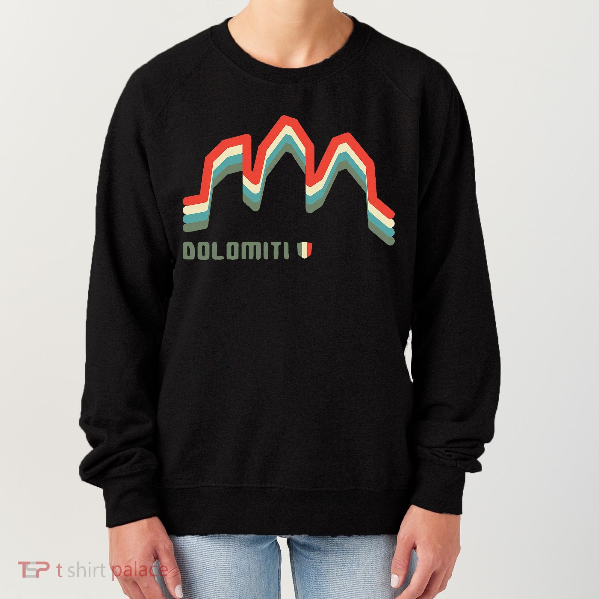 Mount Tre Cime Di Lavaredo Dolomites Hike Climb Hiking Gifts Women's Sweatshirt