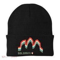 Mount Tre Cime Di Lavaredo Dolomites Hike Climb Hiking Gifts Beanie thumb 0