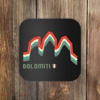 Mount Tre Cime Di Lavaredo Dolomites Hike Climb Hiking Gifts Coaster thumb 0