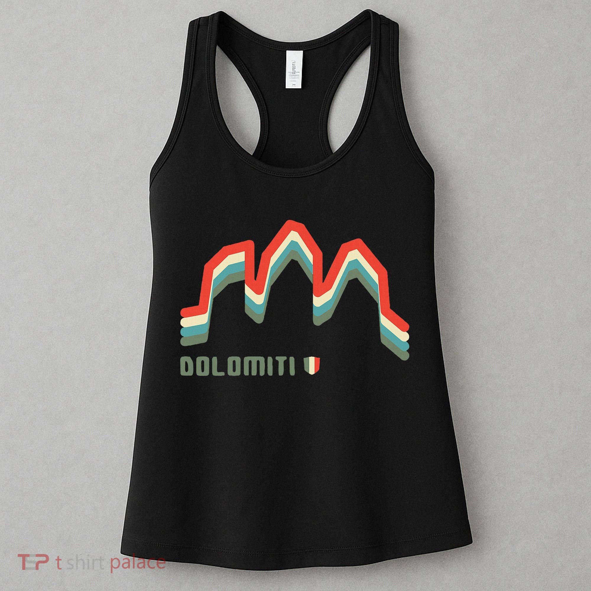 Mount Tre Cime Di Lavaredo Dolomites Hike Climb Hiking Gifts Women's Tank Top