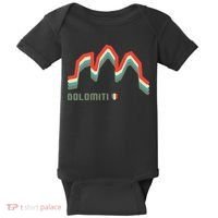 Mount Tre Cime Di Lavaredo Dolomites Hike Climb Hiking Gifts Baby Bodysuit thumb 0