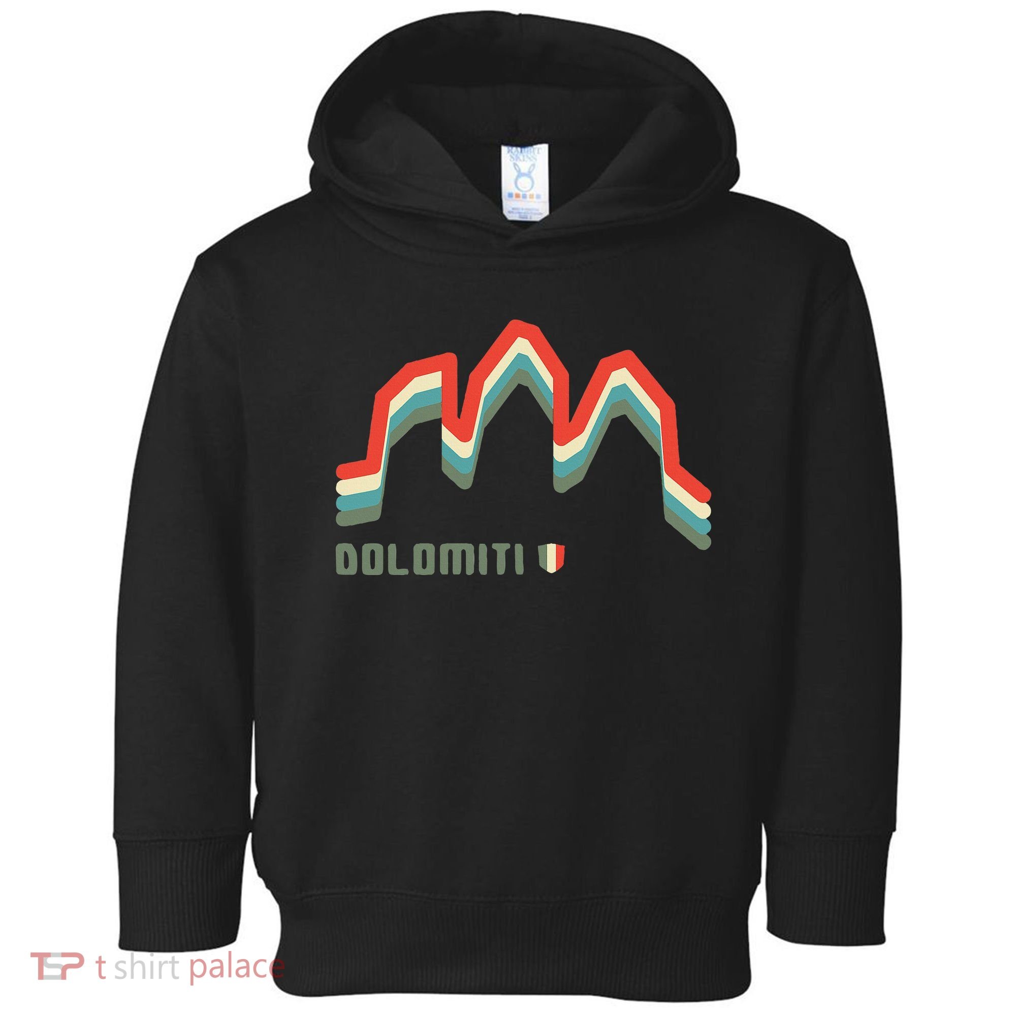 Mount Tre Cime Di Lavaredo Dolomites Hike Climb Hiking Gifts Toddler Hoodie