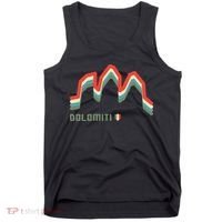 Mount Tre Cime Di Lavaredo Dolomites Hike Climb Hiking Gifts Tank Top thumb 0