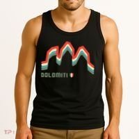 Mount Tre Cime Di Lavaredo Dolomites Hike Climb Hiking Gifts Tank Top thumb 3