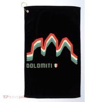 Mount Tre Cime Di Lavaredo Dolomites Hike Climb Hiking Gifts Golf Towel thumb 0