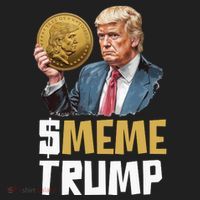 Meme Trump Coin Crypto Currency $Trump Women's Sweatshirt thumb 2