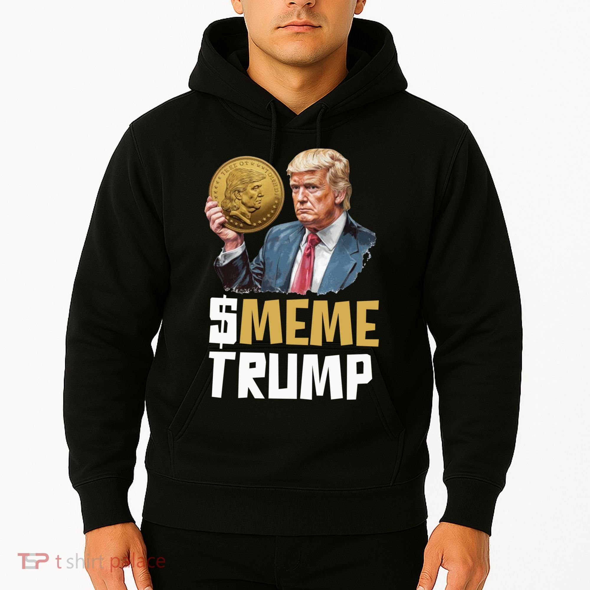 Meme Trump Coin Crypto Currency $Trump Hoodie
