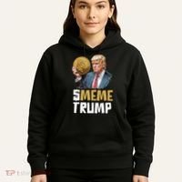 Meme Trump Coin Crypto Currency $Trump Hoodie thumb 5