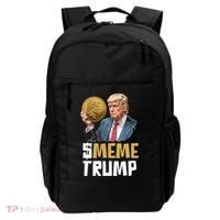 Meme Trump Coin Crypto Currency $Trump Backpack thumb 0