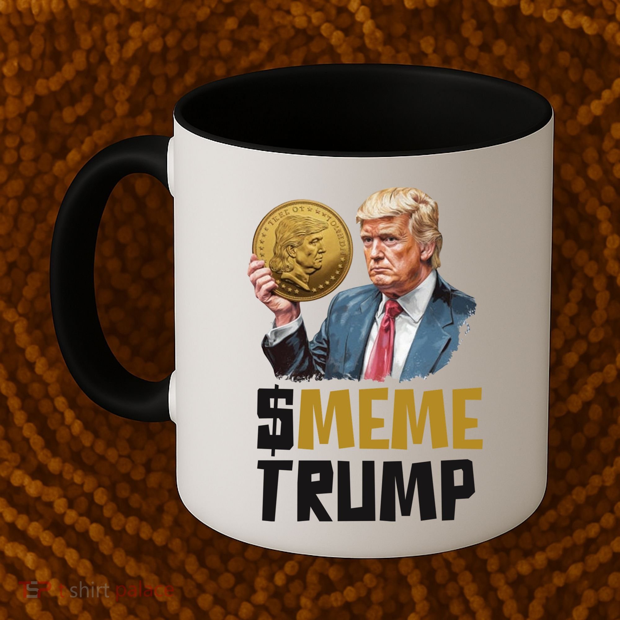 Meme Trump Coin Crypto Currency $Trump Coffee Mug